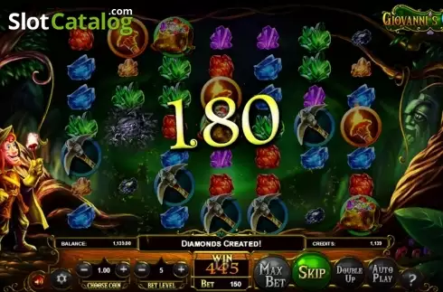 Οθόνη 3. Giovanni's Gems Κουλοχέρης