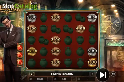 Οθόνη3. The Collector (Betsoft) Κουλοχέρης