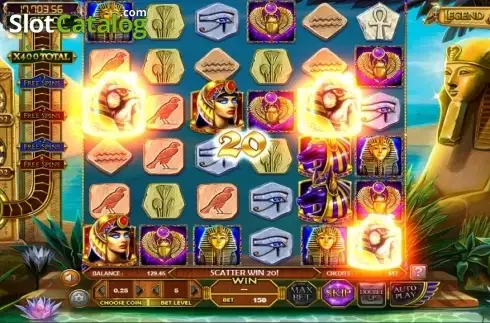 Οθόνη4. Legend of the Nile Κουλοχέρης