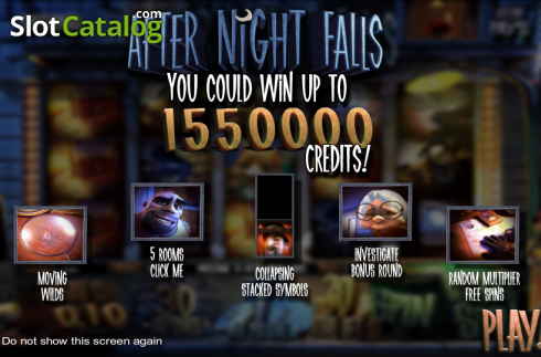 Τα χαρακτηριστικά του παιχνιδιού. After Night Falls Κουλοχέρης