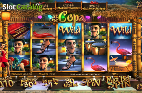 Ροδέλες. At the Copa Κουλοχέρης