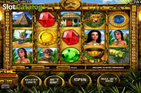 Ροδέλες. Aztec Treasures (Betsoft) Κουλοχέρης
