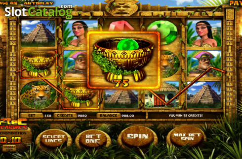 Ροδέλες. Aztec Treasures (Betsoft) Κουλοχέρης