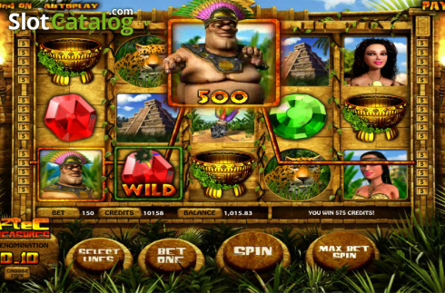 Αγριος. Aztec Treasures (Betsoft) Κουλοχέρης