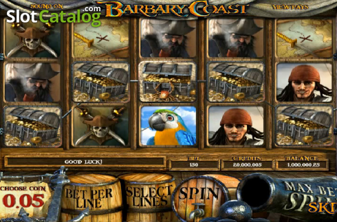 Ροδέλες. Barbary Coast Κουλοχέρης