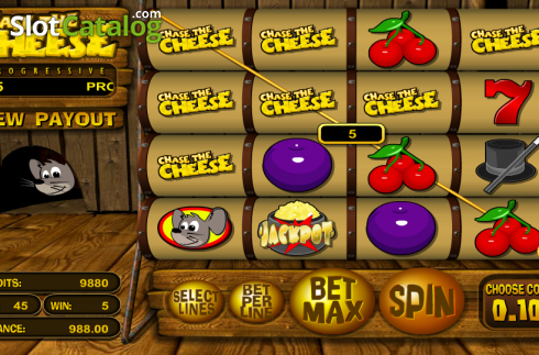 Ροδέλες. Chase the Cheese Κουλοχέρης