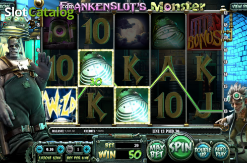 Αγριος. Frankenslot's Monster Κουλοχέρης