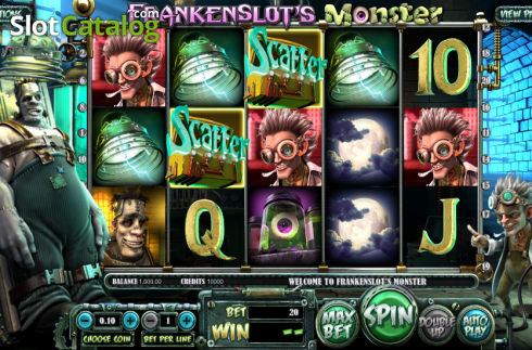 Ροδέλες. Frankenslot's Monster Κουλοχέρης