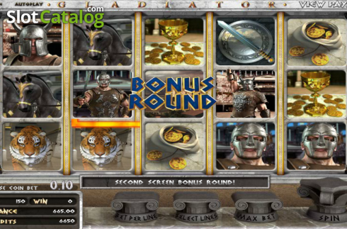 Μπόνους παιχνίδι. Gladiator (Betsoft) Κουλοχέρης