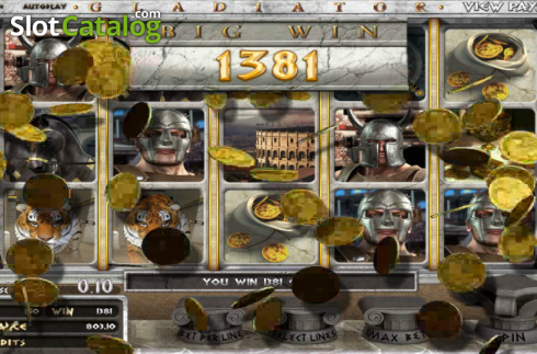 BigWin. Gladiator (Betsoft) Κουλοχέρης