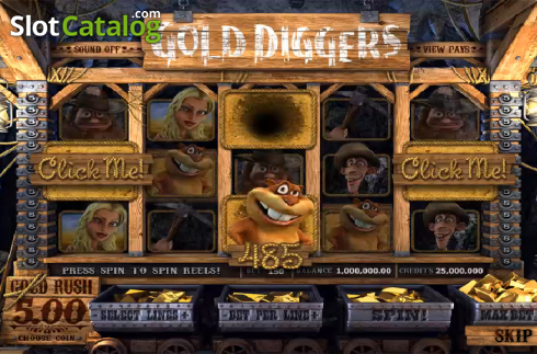Το κλικ με. Gold Diggers Κουλοχέρης