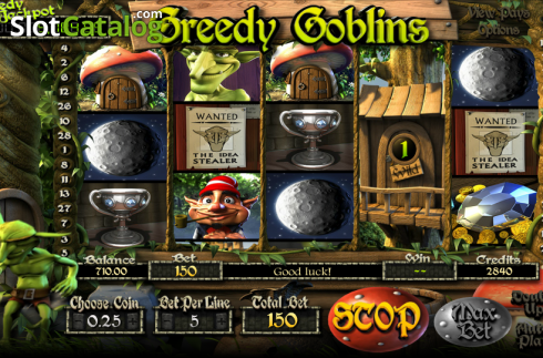 Αγριος. Greedy Goblins Κουλοχέρης