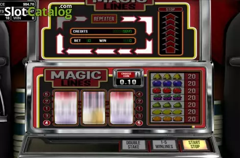 Ροδέλες. Magic Lines Κουλοχέρης