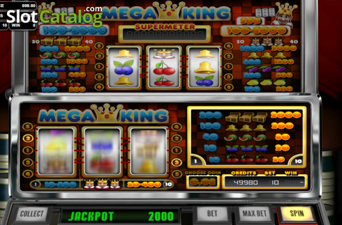 Ροδέλες. Mega King Κουλοχέρης