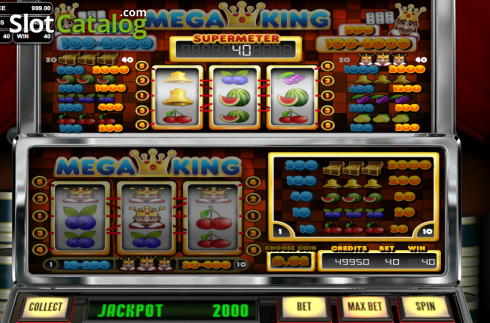 Ροδέλες. Mega King Κουλοχέρης