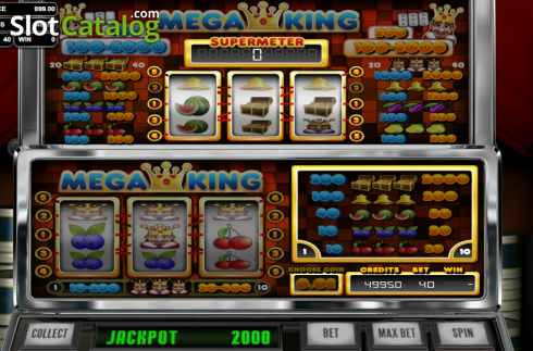 Ροδέλες. Mega King Κουλοχέρης