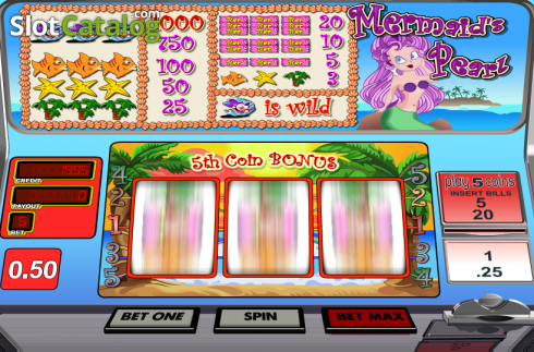 Ροδέλες. Mermaid's Pearl (Betsoft) Κουλοχέρης
