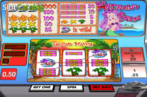 Αγριος. Mermaid's Pearl (Betsoft) Κουλοχέρης