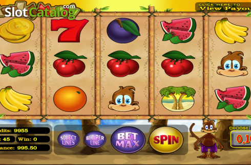 Ροδέλες. Monkey Money (Betsoft) Κουλοχέρης 
