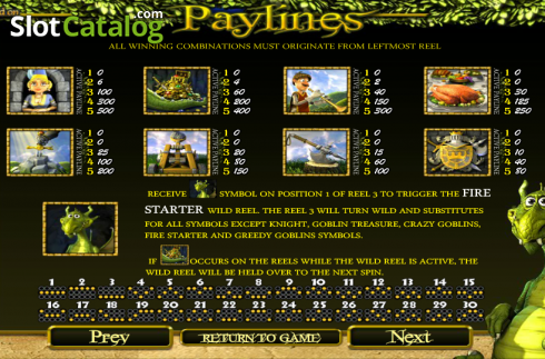 Πίνακας πληρωμών 1. Once Upon a Time (Betsoft) Κουλοχέρης