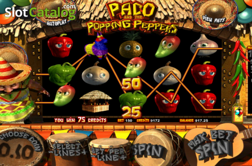 Αγριος. Paco and the Popping Peppers Κουλοχέρης