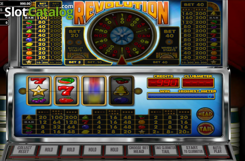 Ροδέλες. Revolution (Betsoft) Κουλοχέρης 