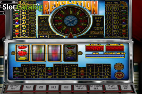 Ροδέλες. Revolution (Betsoft) Κουλοχέρης 