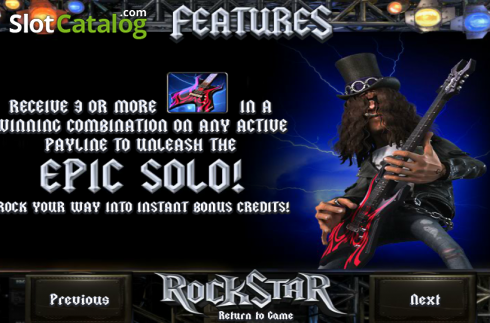 Πίνακας πληρωμών 2. RockStar Κουλοχέρης