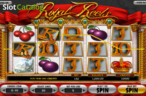 Νίκη. Royal Reels (Betsoft) Κουλοχέρης
