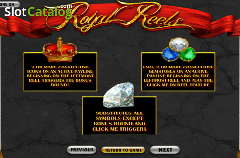 Πίνακας πληρωμών 2. Royal Reels (Betsoft) Κουλοχέρης