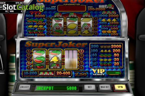Ροδέλες. Super Joker (Betsoft) Κουλοχέρης
