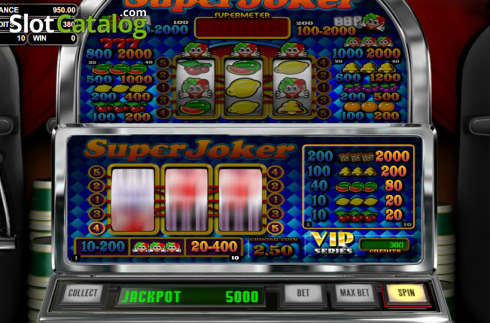 Ροδέλες. Super Joker (Betsoft) Κουλοχέρης