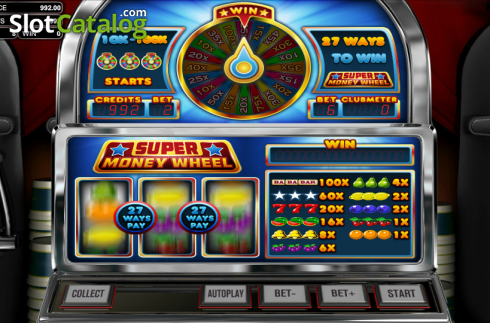 Ροδέλες. Super Money Wheel Κουλοχέρης