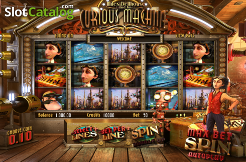 Ροδέλες. The Curious Machine Κουλοχέρης