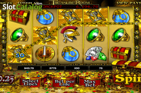 Νίκη. Treasure Room Κουλοχέρης
