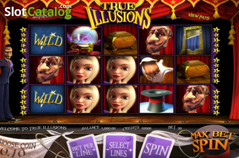 Ροδέλες. True Illusions Κουλοχέρης