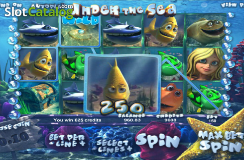 Αγριος. Under the Sea (Betsoft) Κουλοχέρης 