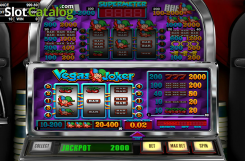 Vegas Joker (Betsoft) Λογότυπο