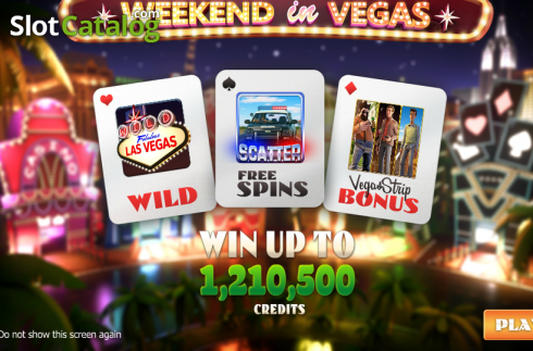 Τα χαρακτηριστικά του παιχνιδιού. Weekend In Vegas Κουλοχέρης