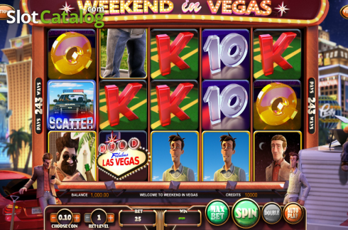 Ροδέλες. Weekend In Vegas Κουλοχέρης