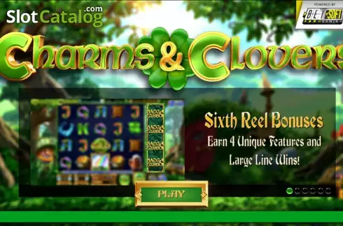 Εισαγωγή οθόνης 1. Charms and Clovers Κουλοχέρης 