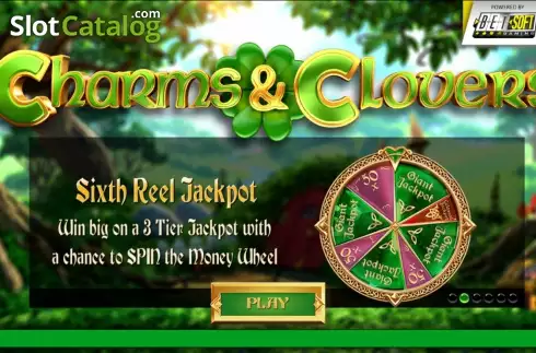 Εισαγωγή οθόνης 2. Charms and Clovers Κουλοχέρης 