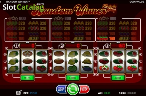 Οθόνη4. Random Winner Triple Play Slot Κουλοχέρης