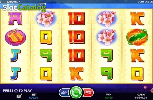Οθόνη2. Daruma (Games Inc) Κουλοχέρης