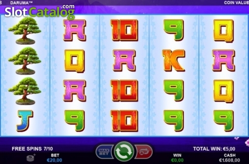 Οθόνη7. Daruma (Games Inc) Κουλοχέρης