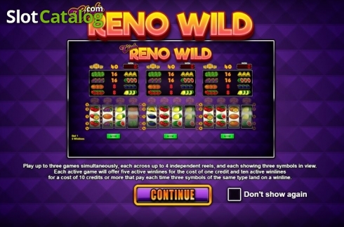 Οθόνη2. Club Reno Wild Κουλοχέρης 