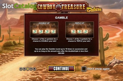 Οθόνη4. Cowboy Treasure Deluxe Κουλοχέρης 