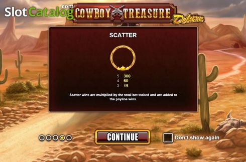 Οθόνη5. Cowboy Treasure Deluxe Κουλοχέρης 