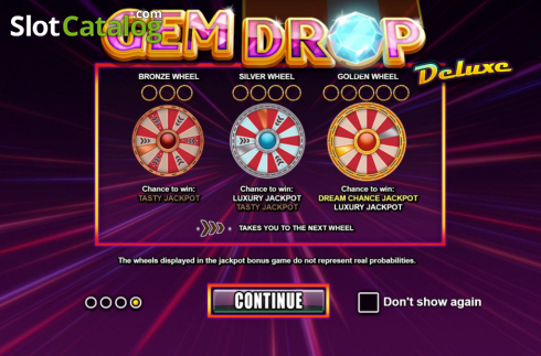 Οθόνη2. Gem Drop Deluxe Κουλοχέρης