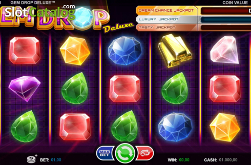 Οθόνη3. Gem Drop Deluxe Κουλοχέρης